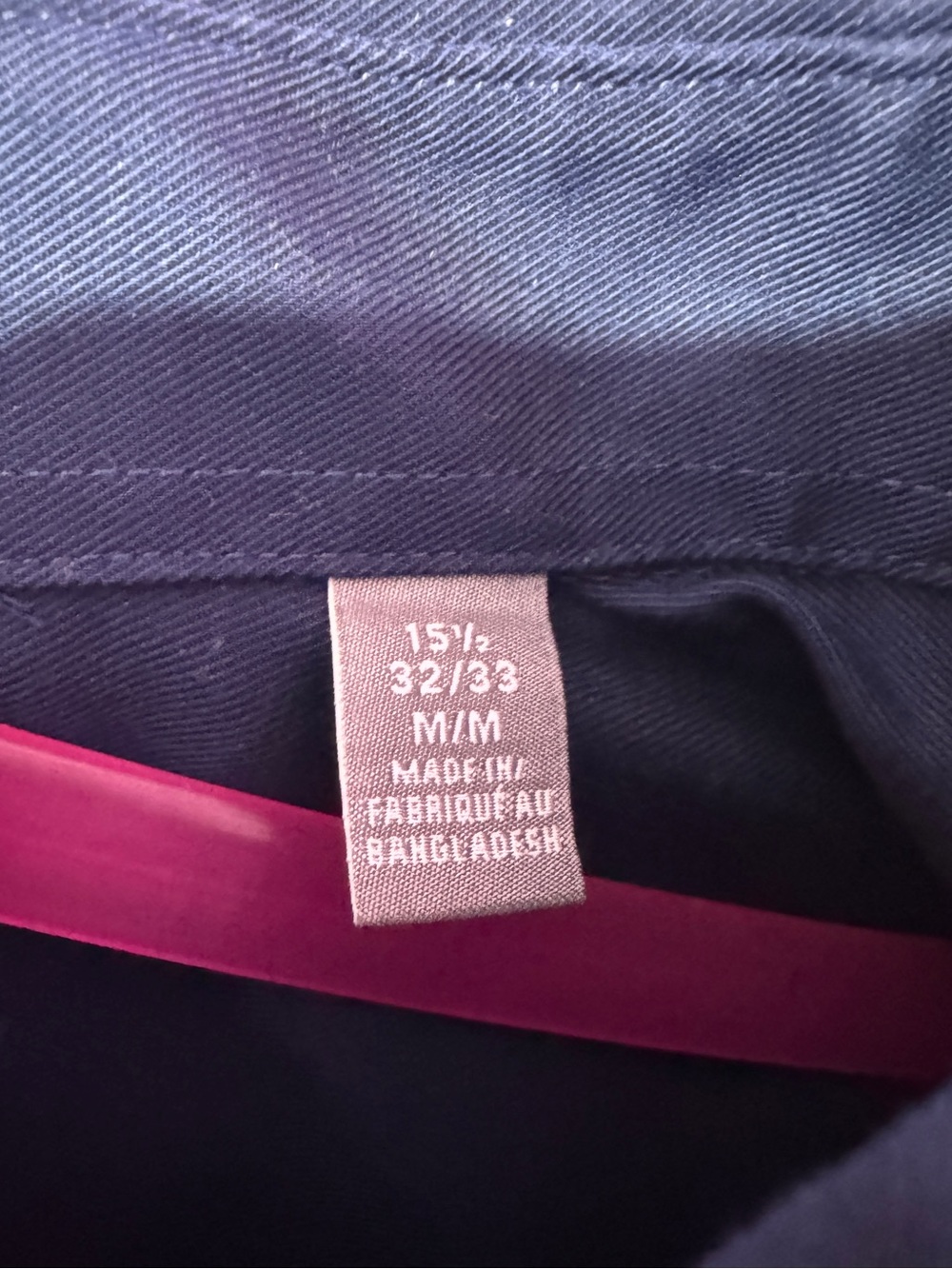 Michael Kors Men's Dark Navy Dress Shirt - Picture 4 of 5